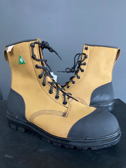 Bucks 8 inch Puritan - Lace-up CSA Steel-toe Work Boot (Seconds) - Multiple Colours - Image 2
