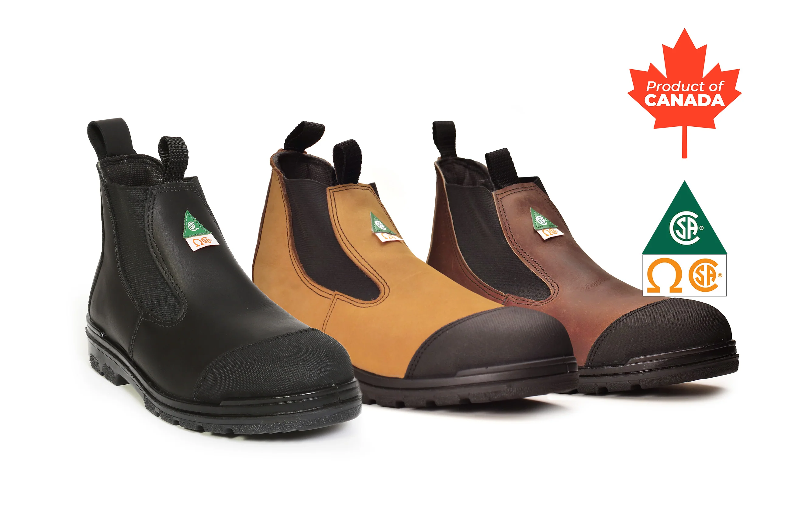 Slip-On Work Boots