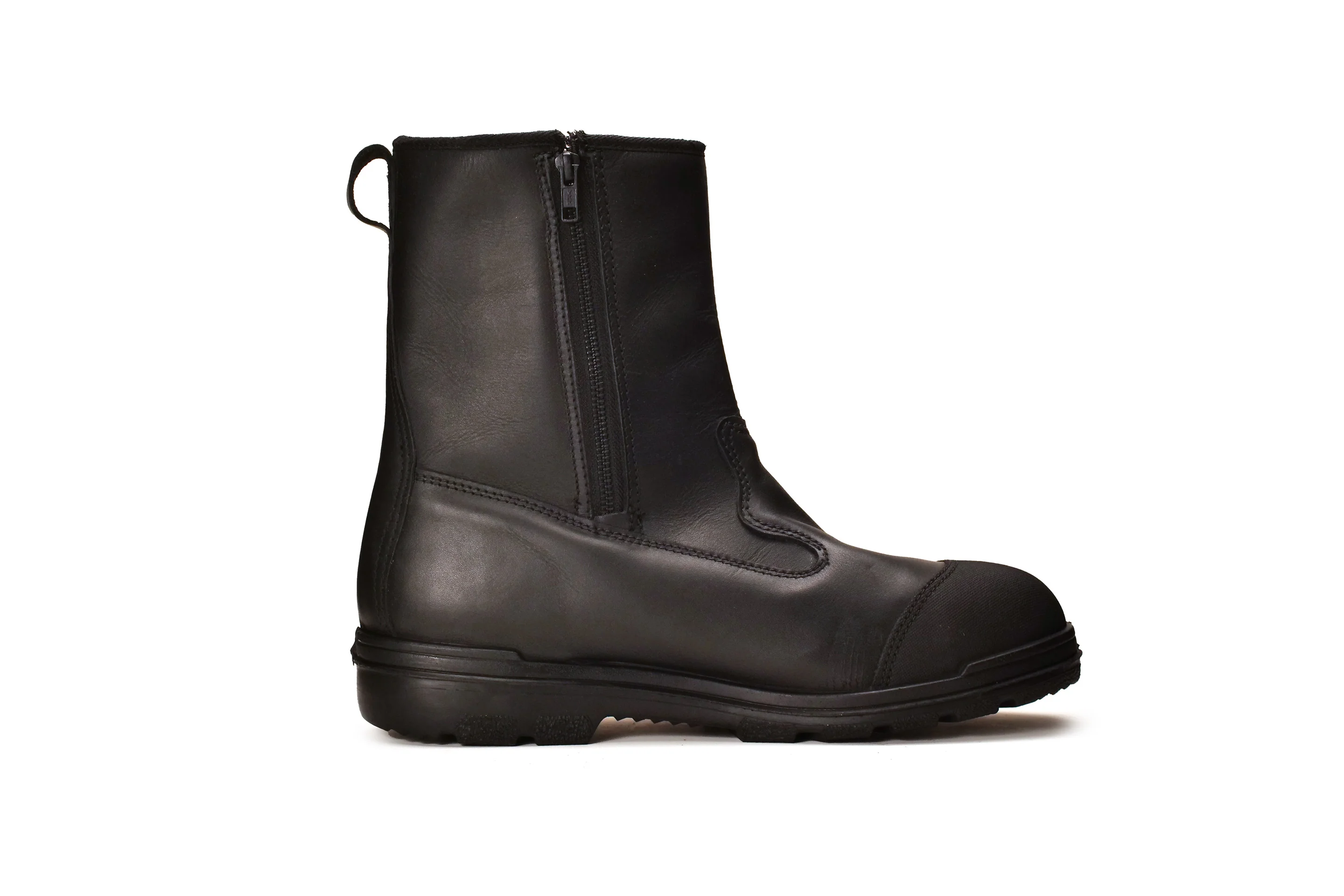 Bucks® Ryder - 8" Black Zip-up CSA Steel-toe Work Boot - Image 3