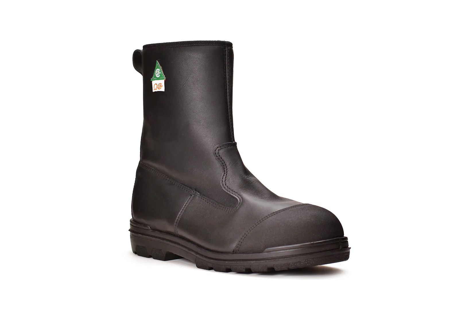 Bucks® Ryder - 8" Black Zip-up CSA Steel-toe Work Boot - Image 4