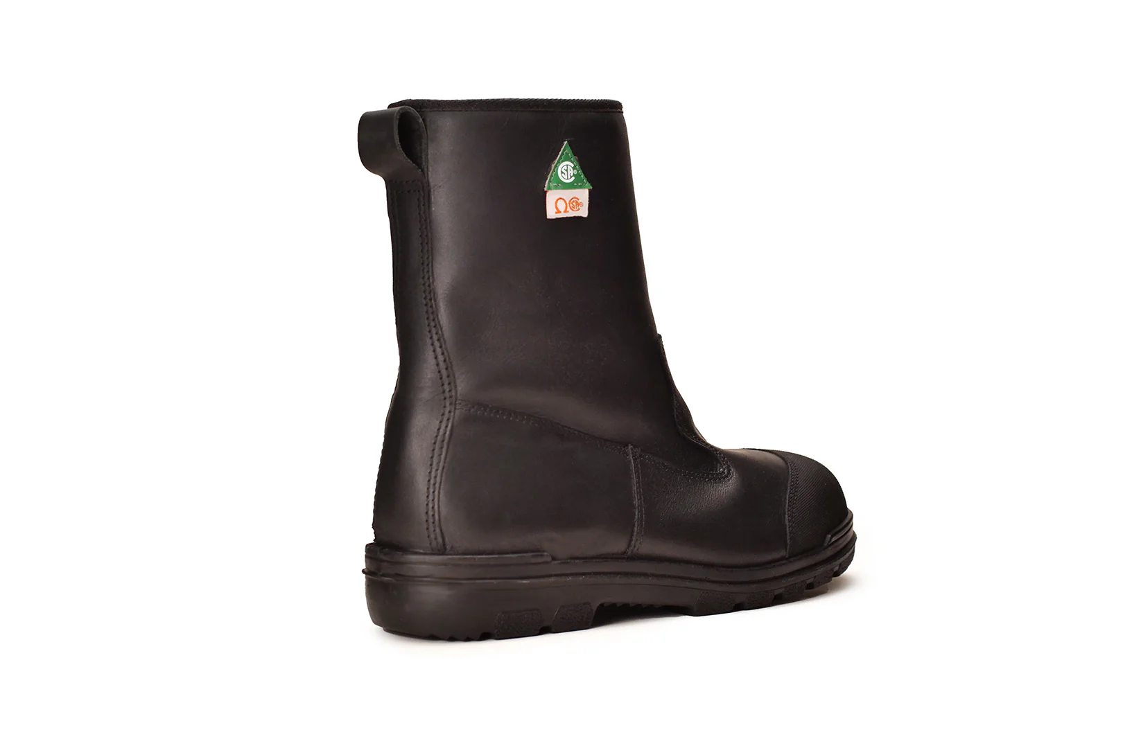 Bucks® Ryder - 8" Black Zip-up CSA Steel-toe Work Boot - Image 5
