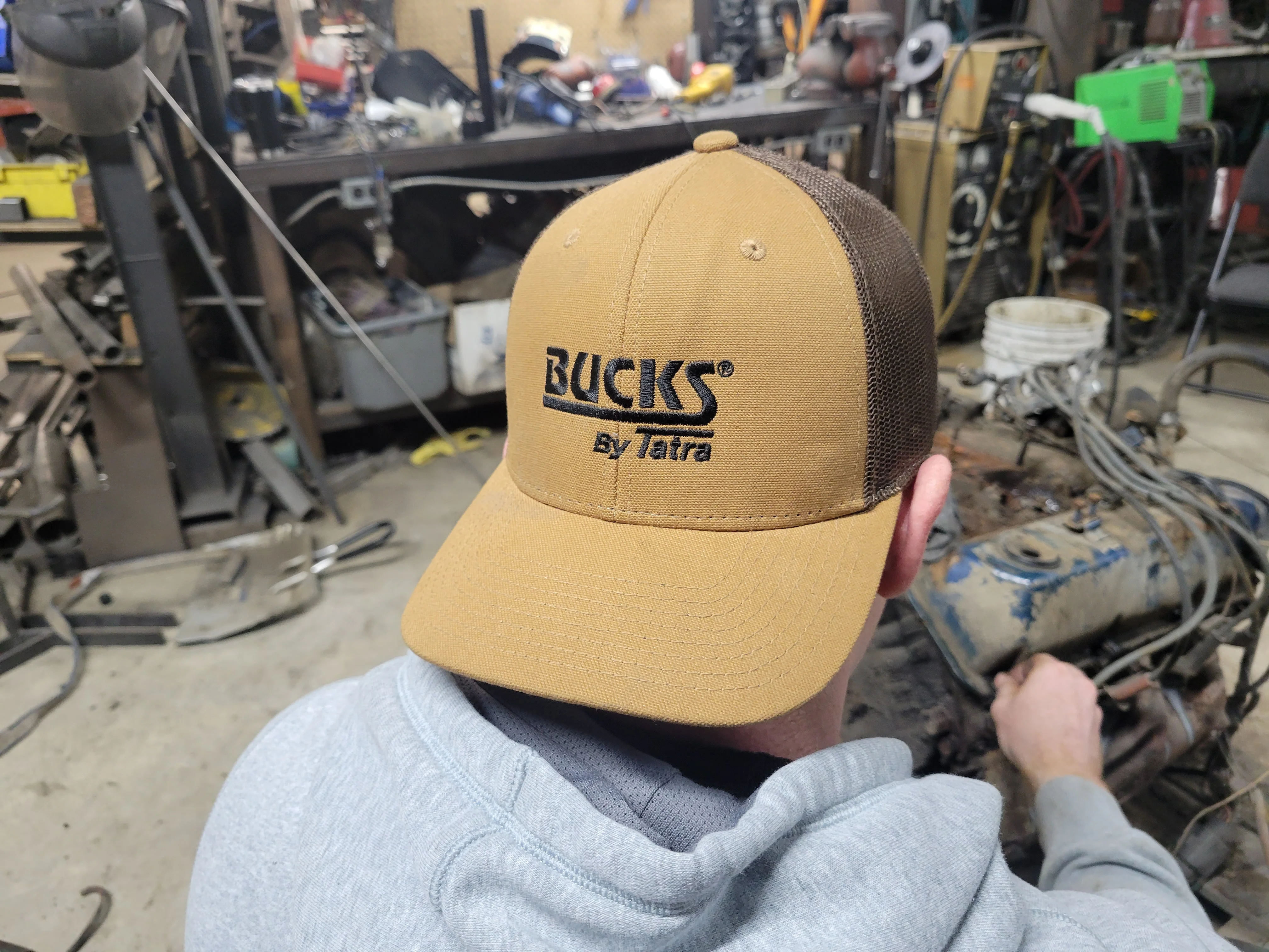 Bucks® by Tatra Workwear Trucker Cap - Image 3